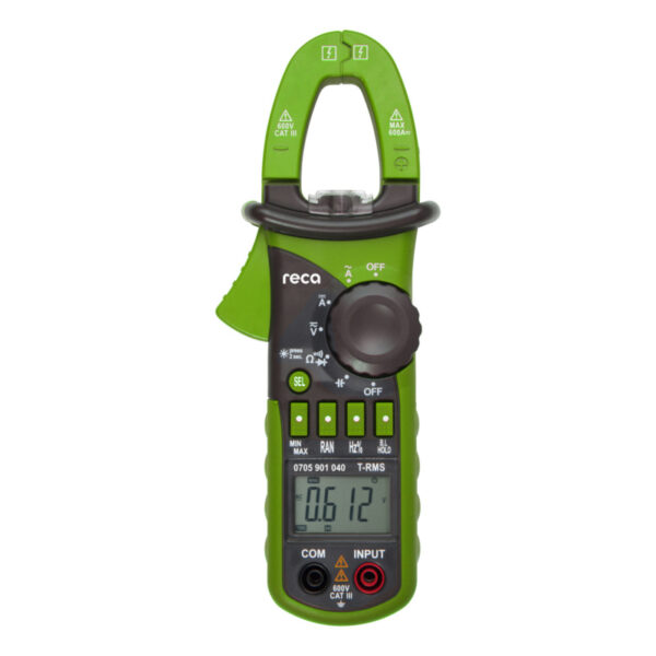 RECA daugkartinis prisegamas ampermetras