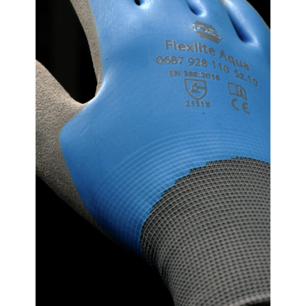 RECA apsauginės pirštinės Flexlite Aqua, nelaidžios skysčiams - Image 4