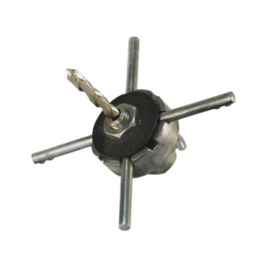 Centravimo kryžius, skirtas sausam gręžimui