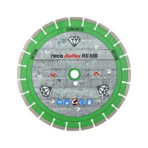 Deimantinis pjovimo diskas Diaflex betonui  RS10B  115-600 mm