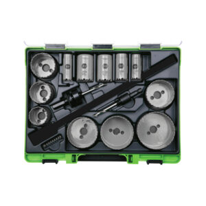 VISO asortimento pjovimo karūnų rinkinys, HSS-Co8 bimetalas