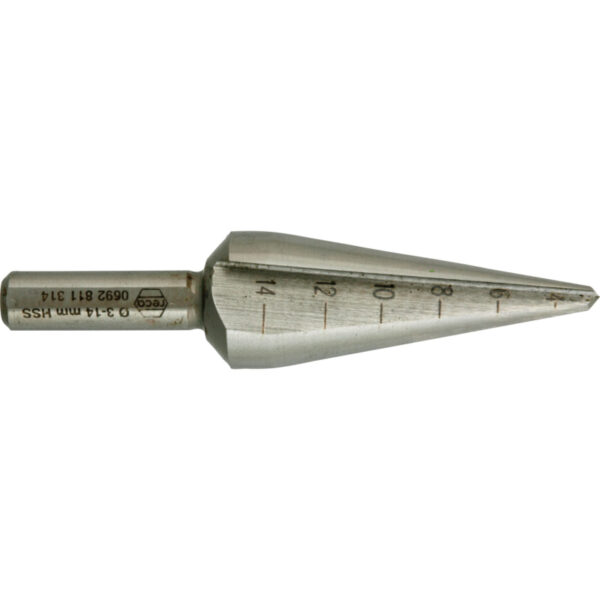 HSS lakštinio metalo kūginis grąžtas - Image 2