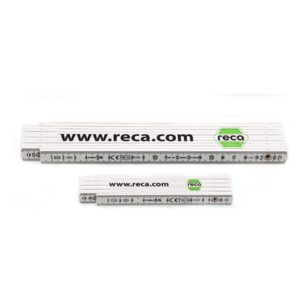 RECA plastikinė sulankstoma liniuotė, 1 m