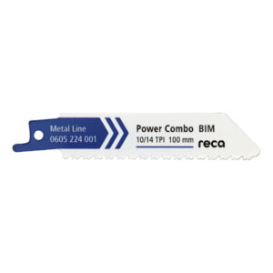 RECA saber tiesinio pjūklo geležtė metalui  Power Combo 10/14  (10vnt.)